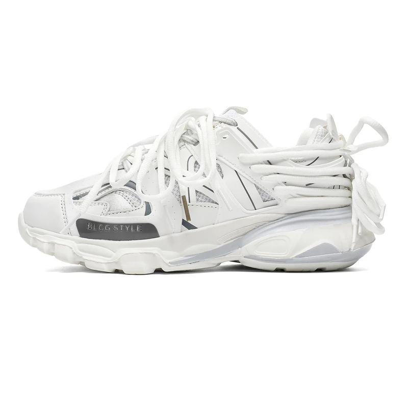 Women's Luxary Chunky Sneakers Spring Breathable Shoes for Men's Sports Running Casual Ladies Fitness Shoes