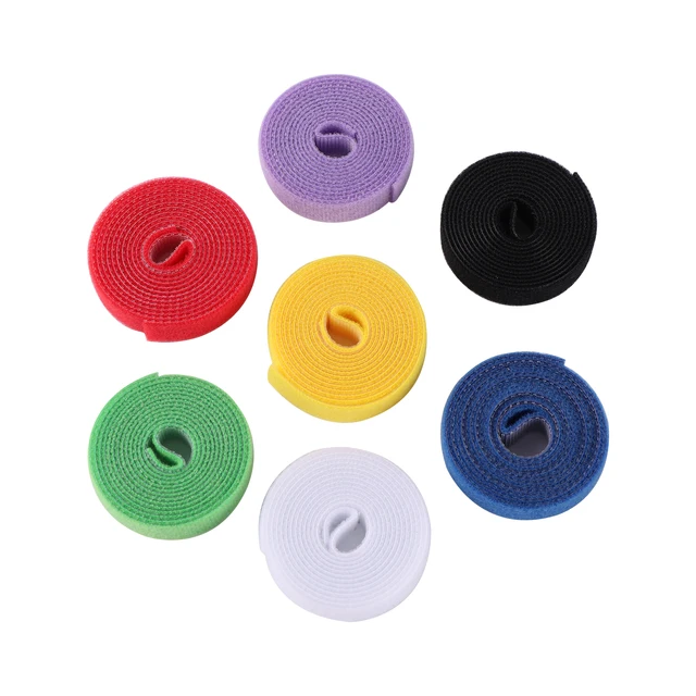 7 Színű Kerti Zsinegnövény Nyakkapocs Nylon Növényi Kötés Horog Hurok Bambusz Nádcsomagolás Támogató Kiegészítők - Image 2