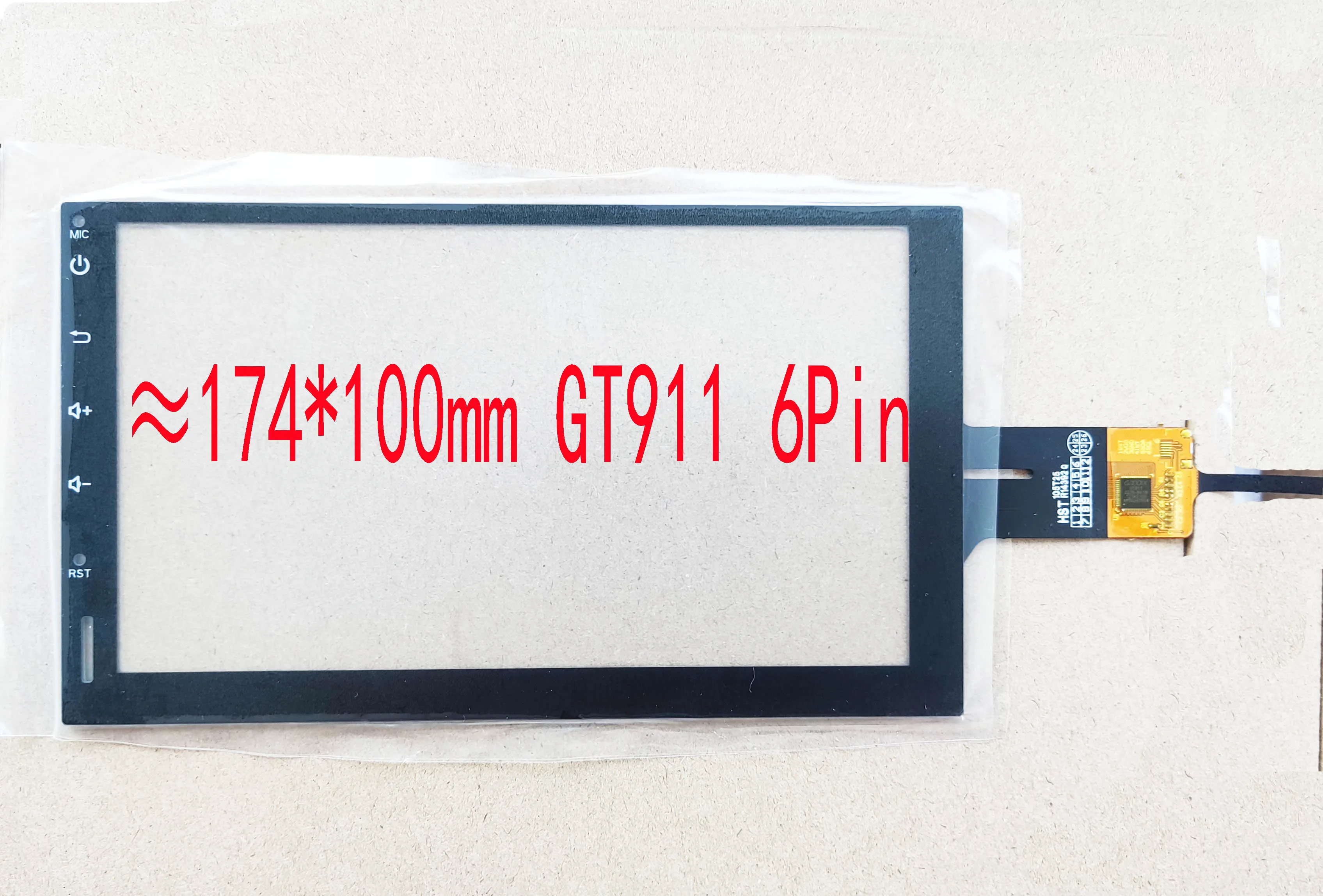 Sensores de Tela Sensível ao Toque com Digitalizadores 174x100 mm 6pin Gt615 Lxh820150-fpc Lxh-tpc0037677-v3 h Lxh-tpc00130021-v5 Xdx Pol - Imagem 6