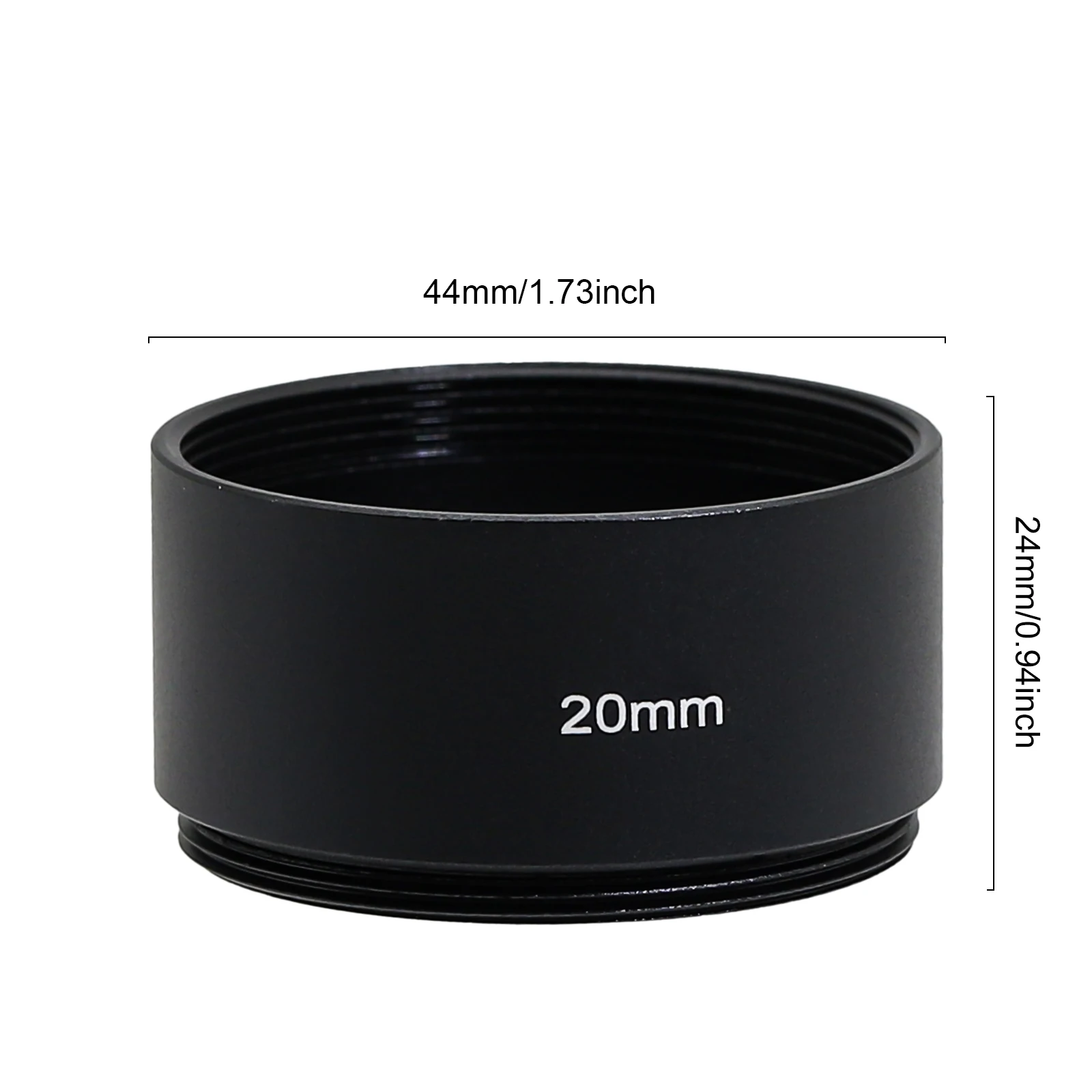Macro Focusing M42 Extension Tube Ring Set - Adjustable Lens Mount Adapter