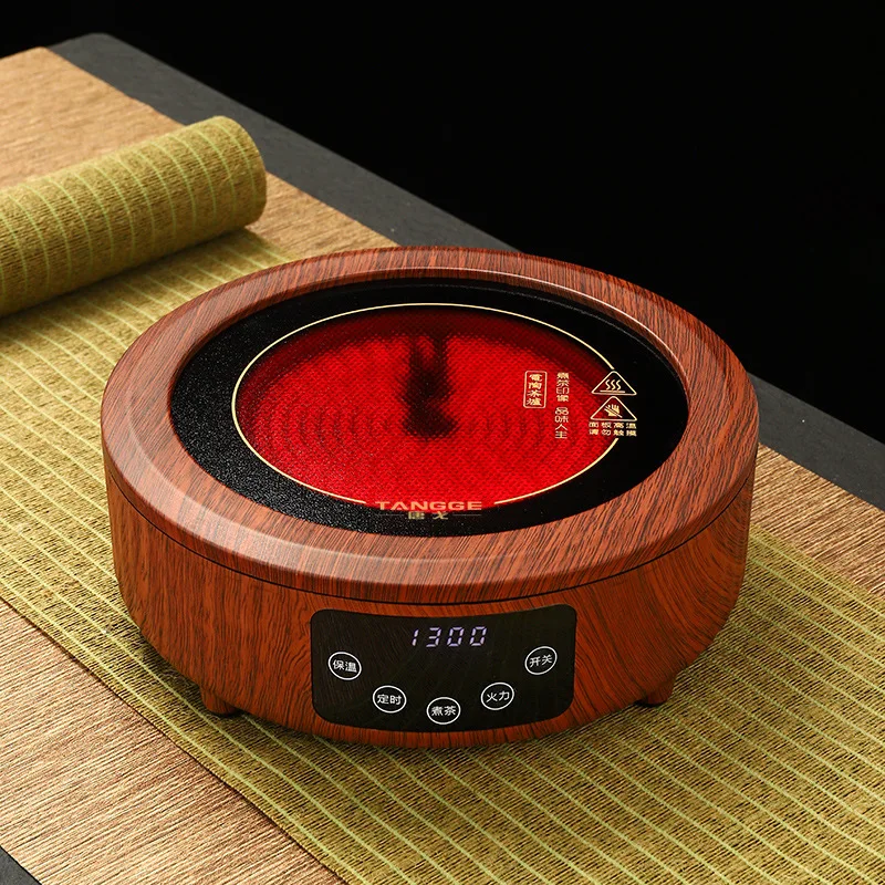 1300W Electric Heater Stove Tea Maker Electric Hot Plate Induction Cooker Heating Furnace Water Boiler Smart Tea Stove 220V