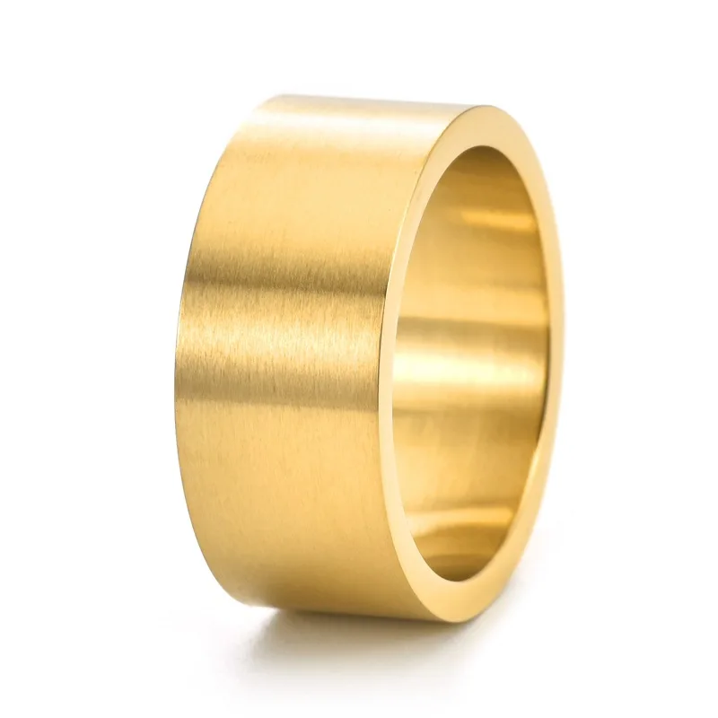 Minimalist Vintage Round Men Rings Stainless Steel Punk Rock Women Jewelry Fashion Accessories Stranger Things Gift Wholesale