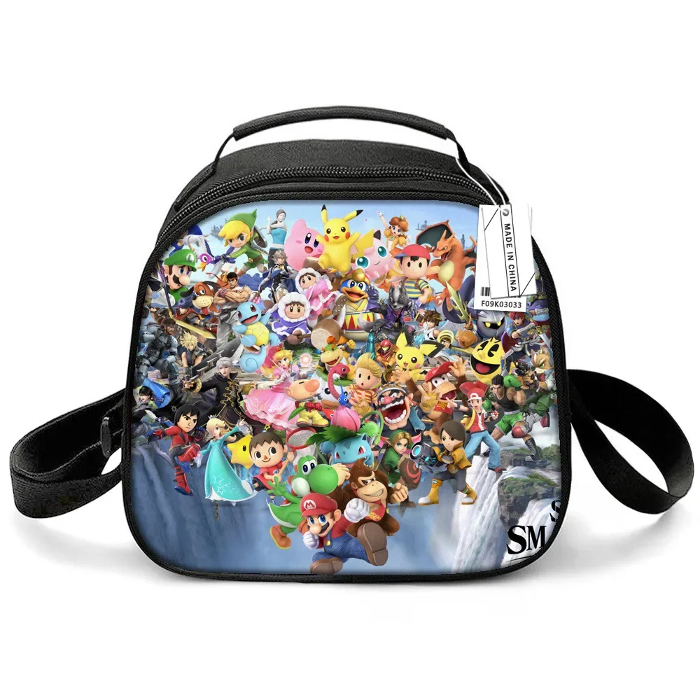 

Pokémon Meal Bag Cartoon Portable Ice Bag Children's Lunch Bag Pikachu Anime Insulation Lunch Bag Picnic Zipper Carrying Bag