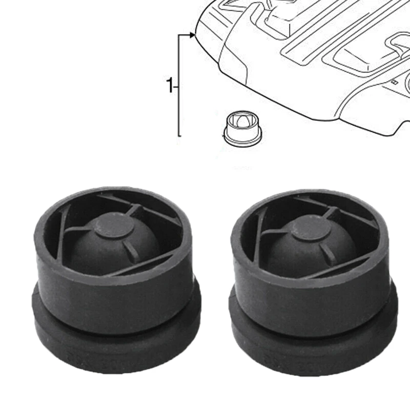 Per Audi A1 2015-2016 A3/S3 2008-2013 Coperchio Motore Passacavo Tampone In Gomma Paraurti Passacavo Arresto Di Montaggio Boccola Protettiva