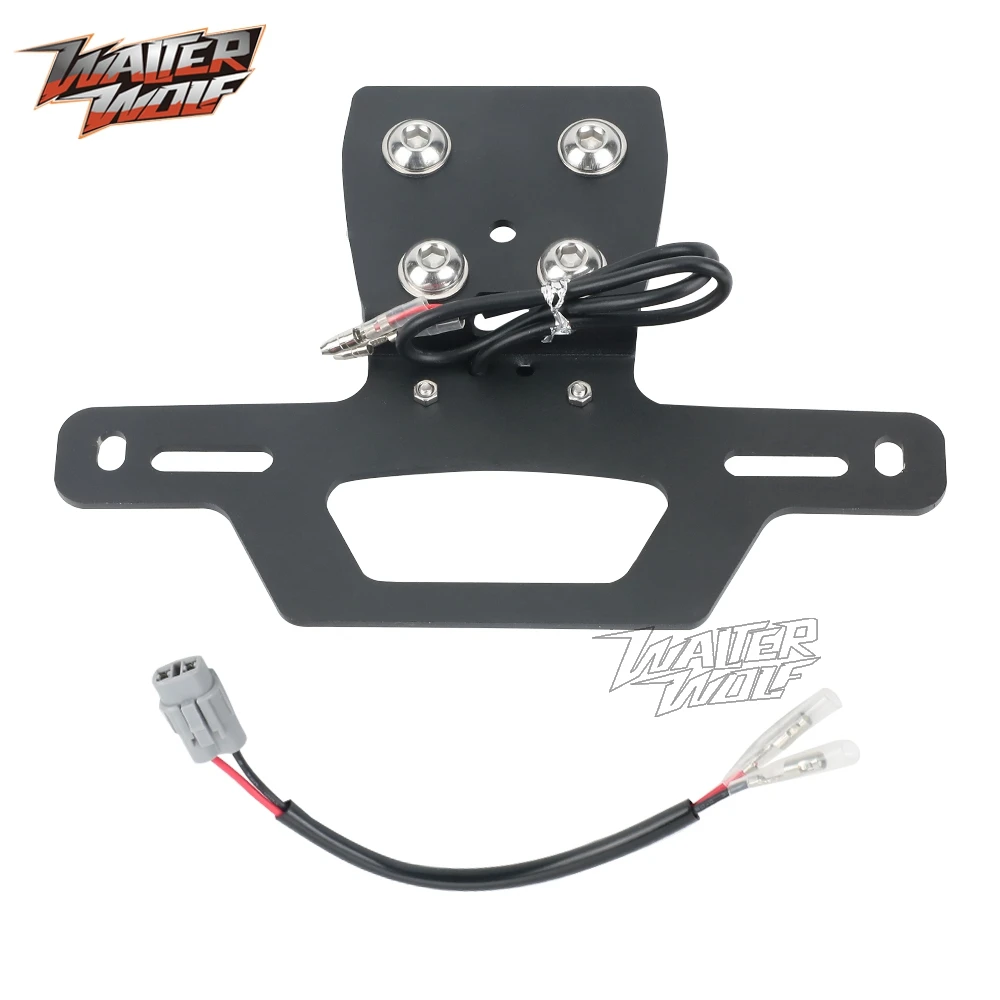 4点セット レナページ ZX4R ZX25R Foldable License Registration Plate Bracket For