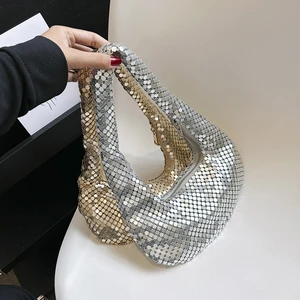 Image for Vintage Evening Hobos Shoulder Bags for Women Hand 