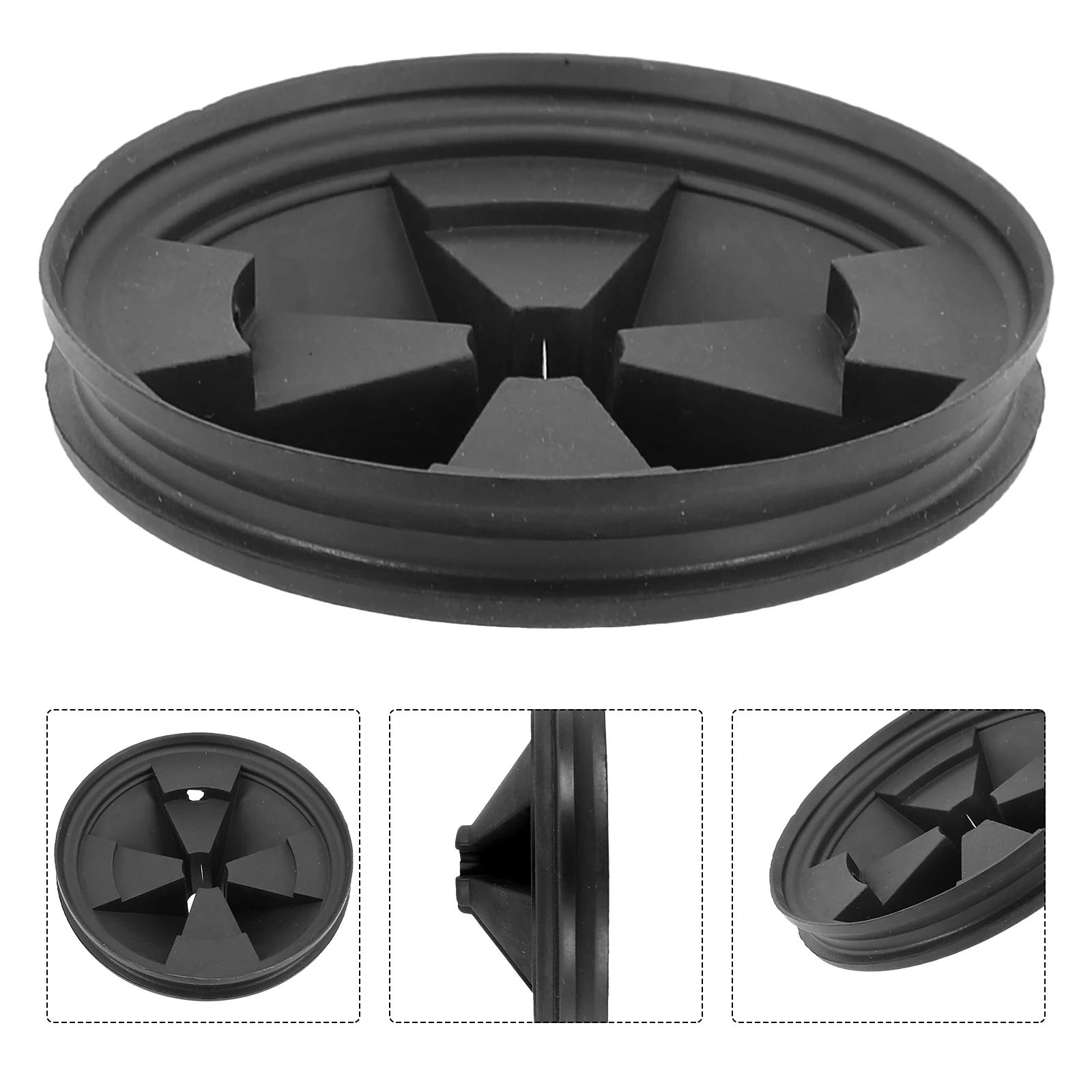 1pc Müll Stopper Entsorgung Spritzschutz Müll Stopper Für InSinkErator Gummi Ruhig-Kragen Waschbecken Schallwand Entsorger Lärm reduzieren – Detail 5