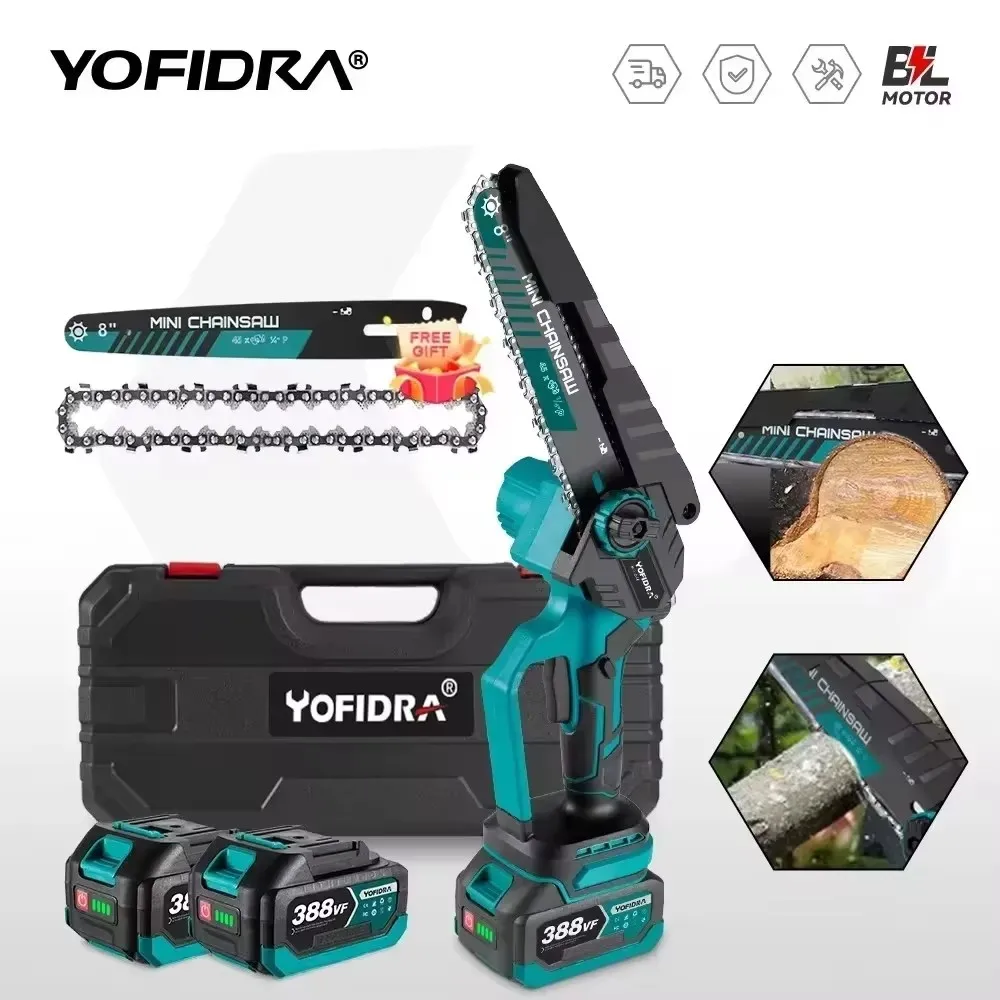 Perforateur Sans Fil YOFIDRA 18V – Kit Complet Avec Chargeur, 2 Batteries Et Accessoires