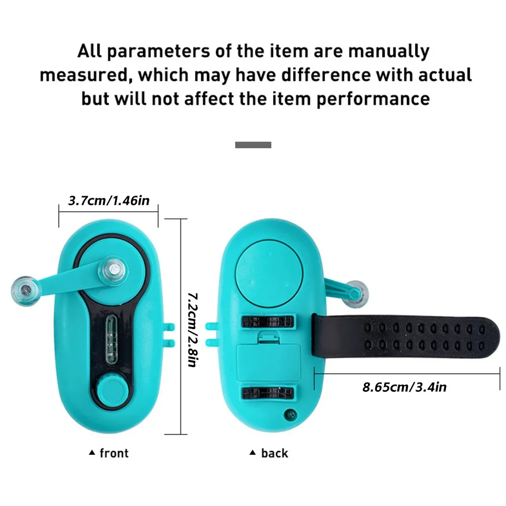 1Pc Fishing Alarm Indicator Fish Bite Alarm Sea Rod Sound Light Alarm with LED Lights Fishing Alert for Fishing Accessories