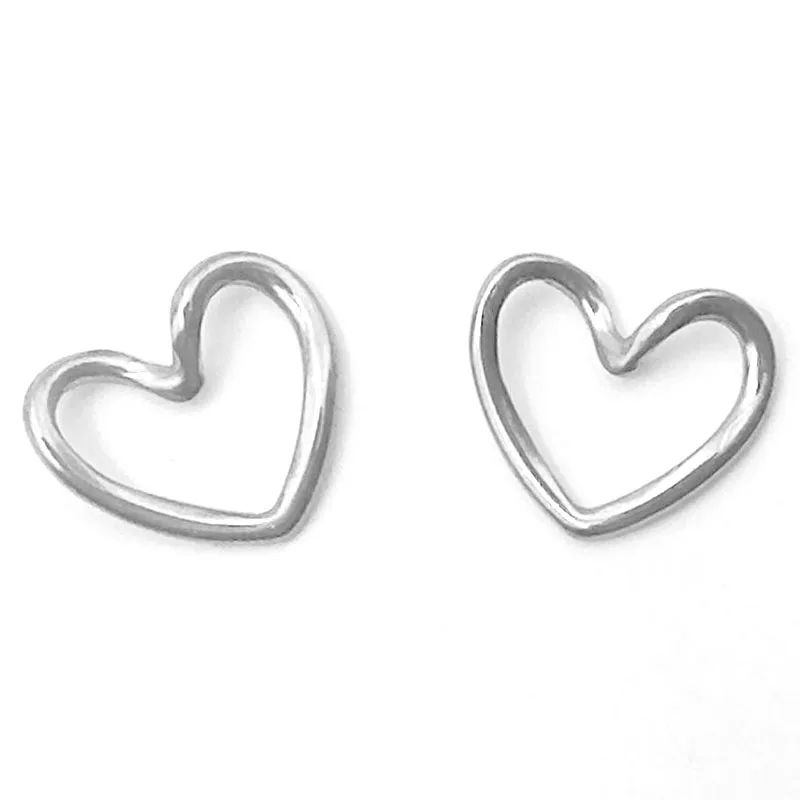 

WZNB 10Pcs Spiral Heart Charms Geometry Stainless Steel Pendant for Jewelry Making Handmade Earring Necklace Diy Accessories
