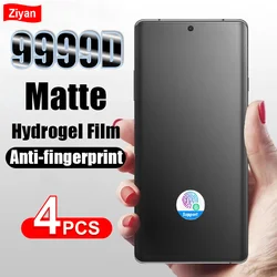 Matte Hydrogel Film Screen Protector - Pack of 4 - HD Hydrogel Film (For S25 Edge)