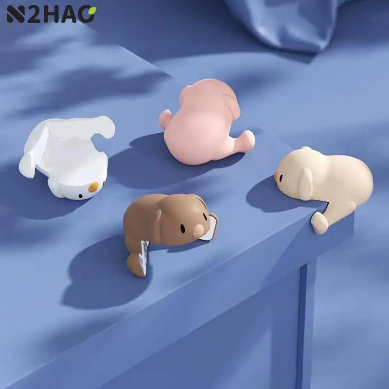 1PC Baby Safety Silicone Protector Puppy Table Corner Protector Safe Soft Cabinet Edge Cover For Furniture For Baby Kid Security