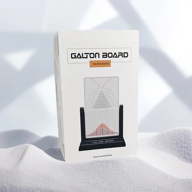 Galton Board, Dalton Board/Galton Board, Galton Board Desk Toy With Pascal's Triangle, Galton Board Normal Distribution Bell Curve, Experimental Model