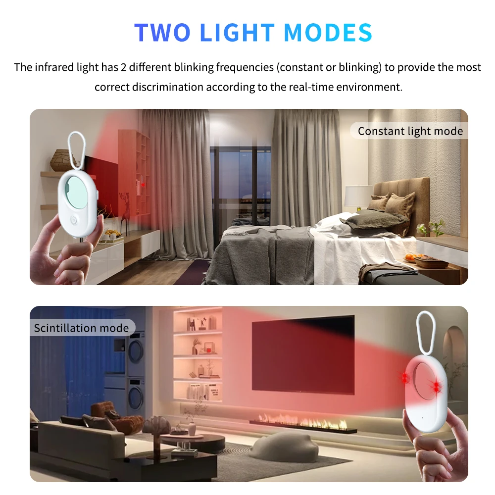 Camera Detector for Hidden Camera Portable Hidden Lens Detect Finder for Hotel Anti-Peeping Security Protection Candid Detector