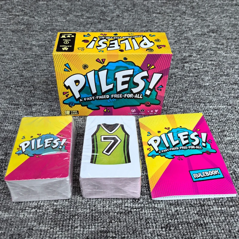 Board Game English Version Board Game Piles Card Game