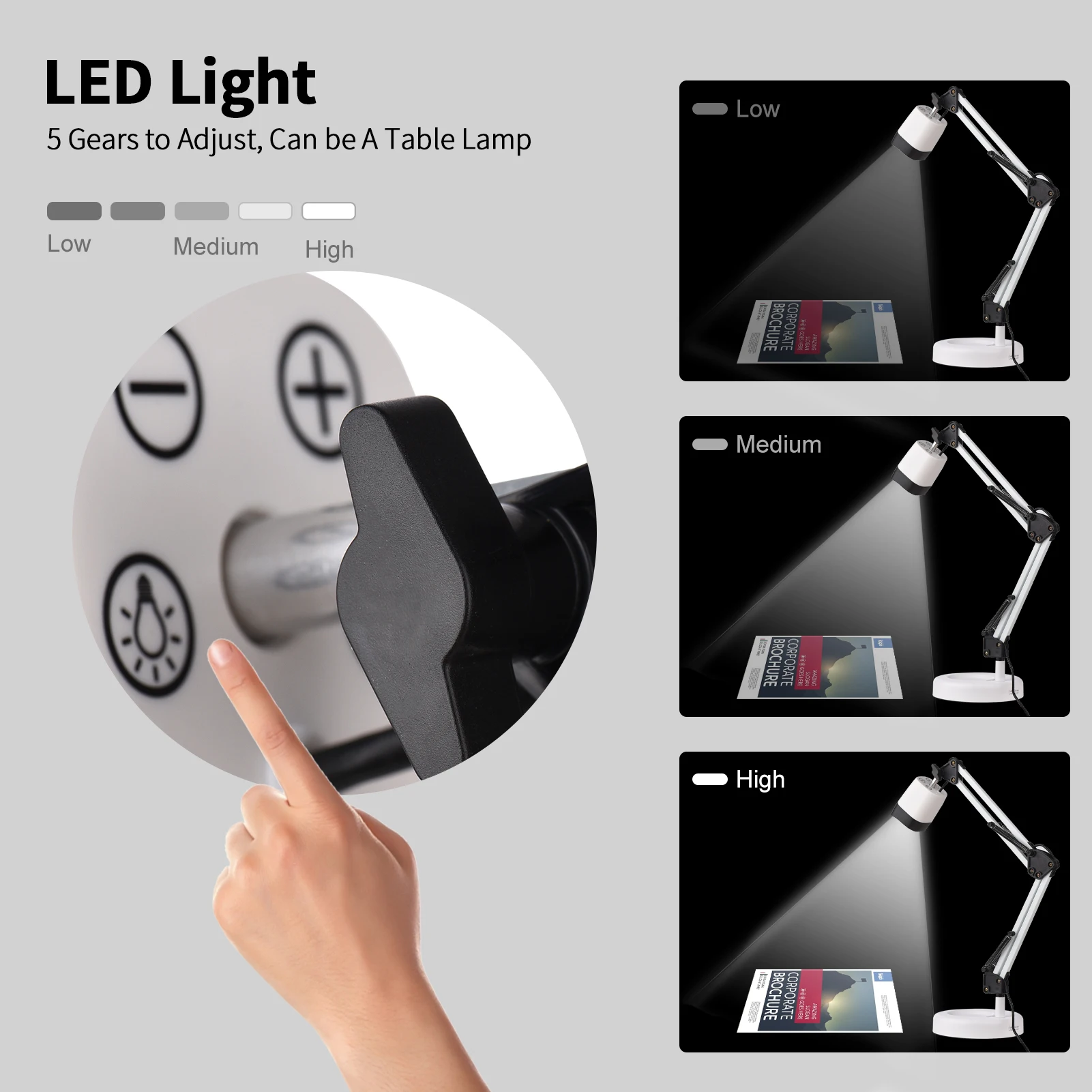 2 in 1 Document Scanner Camera & Webcam with Auto-Focus and LED Supplemental Light 8 Mega-pixel HD High-Definition A3 Scan Size