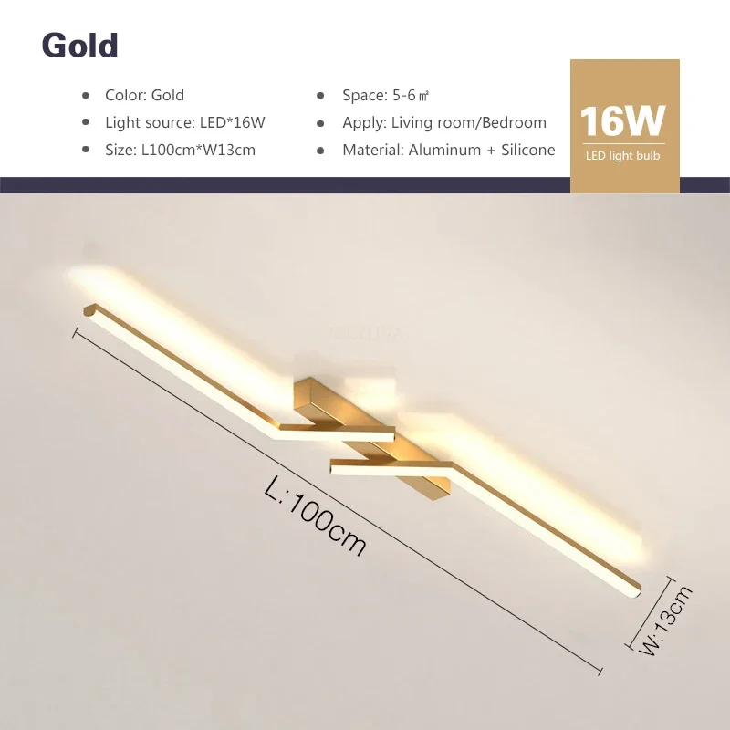 Gold 100cm
