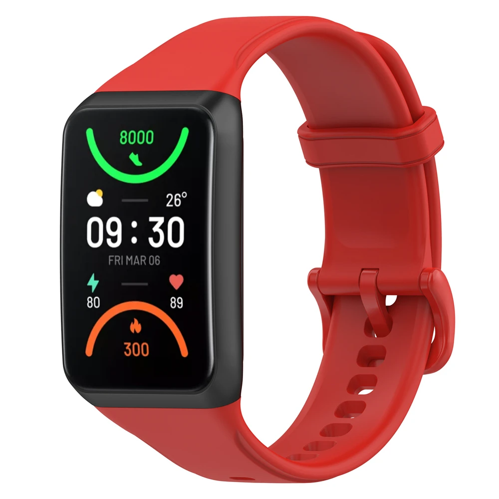 Premium TPU Fitness Tracker Watchband Strap