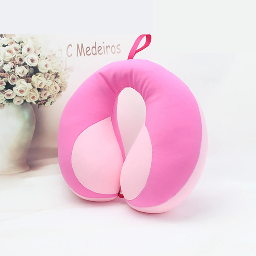 Baby Pillow For Newborns Travel Neck Pillow U-Shape For Car Headrest Air Cushion Children Car Seat Head Support Infant Baby 3