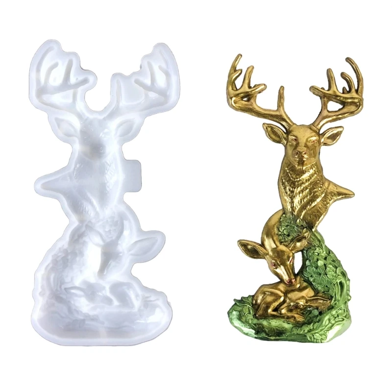 

Фигурка животного из смолы, прочное и яркое украшение, коллекция милых животных, домашний декор для сада, искусство K3ND