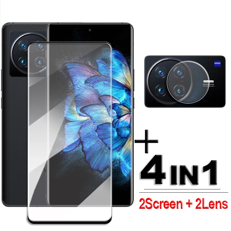 

For Vivo X Note Glass 3D Full Cover Curved Screen Protector For Vivo X Note Tempered Glass Vivo X Note Camera lens Film 7.0 inch