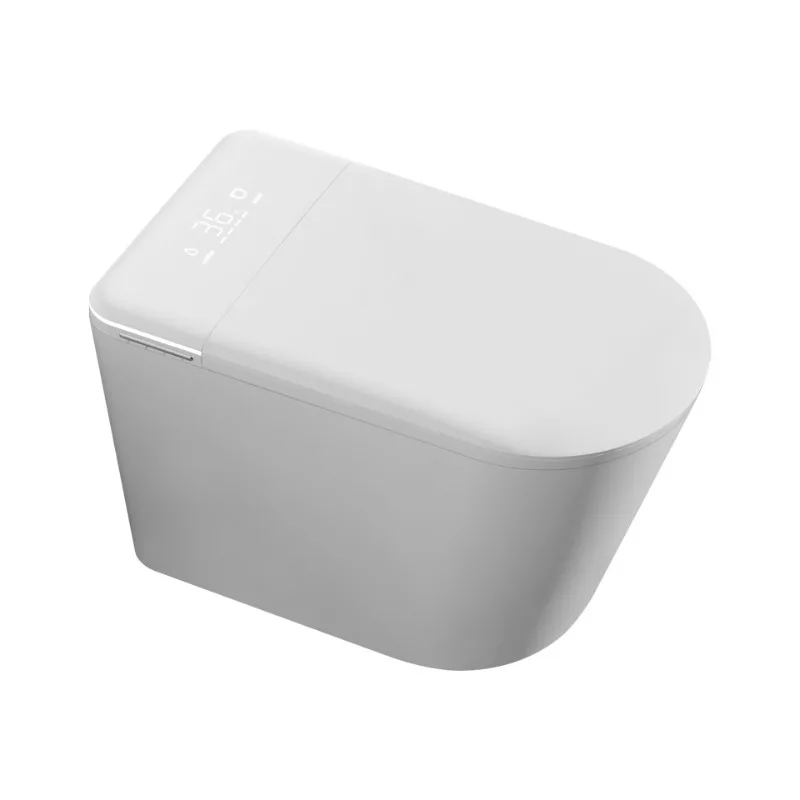 Fragrance automatic descaling smart toilet ceramic integrated smart toilet no water pressure limit ultra-thin large seat ring