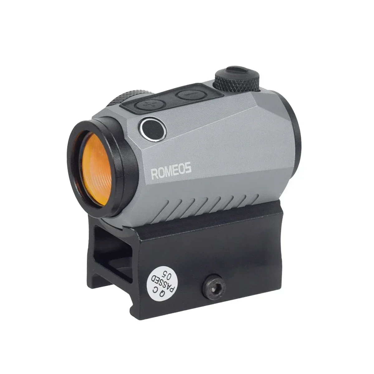 Red Dot Sight ROMEO5 1x20mm 2 MOA Reflex Riflescope with Mount Riser 20mm Rail Co-Witness for AR15 HK416 Red Dot Sight Rifle Scope