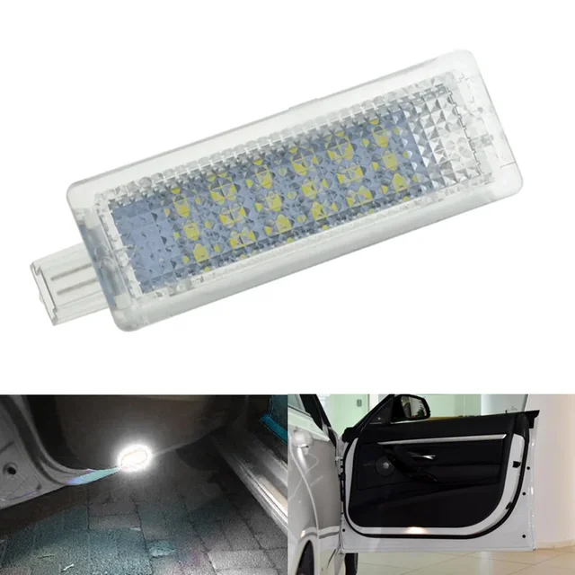 Illuminate Your Car with Car LED Courtesy Footwell Under Door Light Luggage Trunk Lamps!