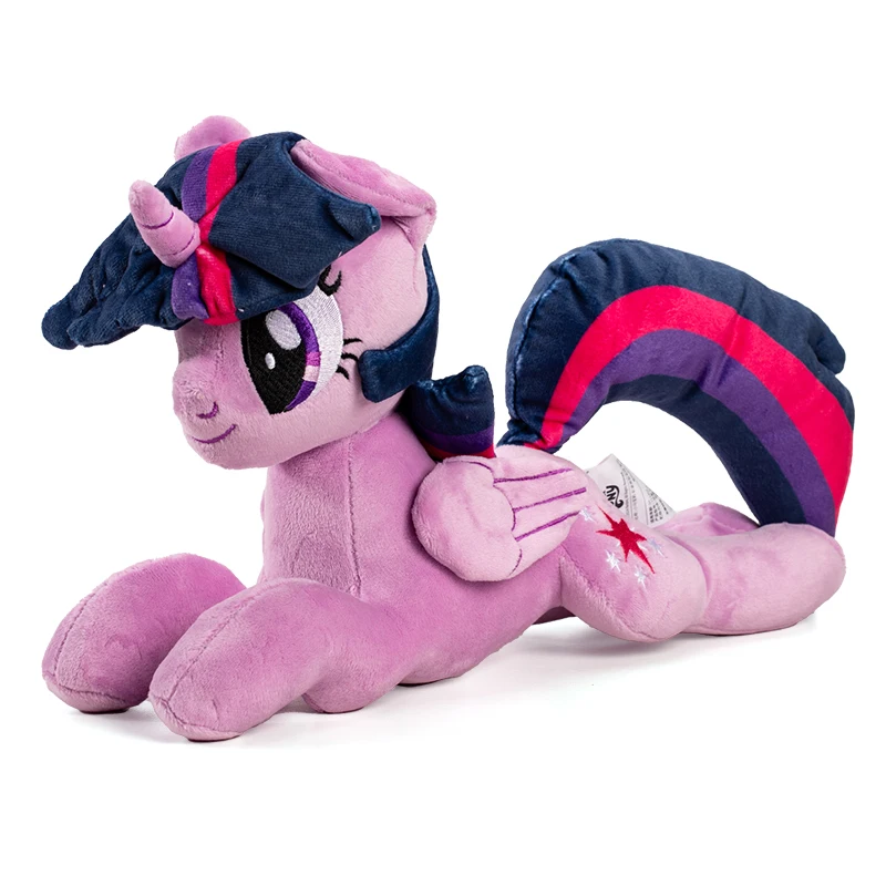 My Little Pony Plush Toy Anime Rainbow Dash Twilight Sparkle Fluttershy Pinkie Pie My Little Pony Stuffed Ornament Doll Kid Gift