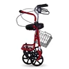 Elderly shopping carts  Walking Stick pushed and sat by hand, and lightweight transportation carts can be folded and bought 4