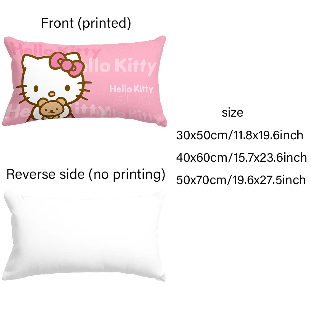Disney Inside Out 2 Cartoon Print Pillowcase Cute Funny Happy Sad Angry Pillow Pillowcase Children's Room Home Decoration Gift 5