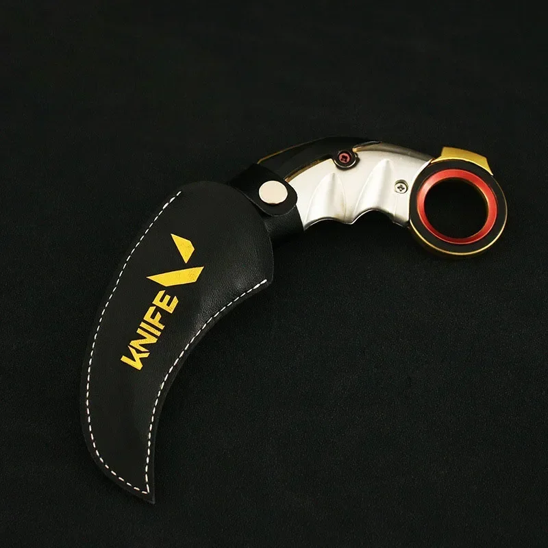 16cm Valorant Weapon Anime Figure Melee Champions Karambit Alloy Game Metal Katana Weapon Model  Samurai Weapon Model Gift Toys 3