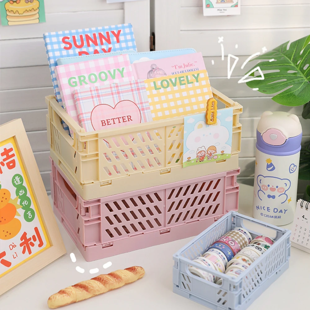 折りたたみ式プラスチック製折りたたみ式収納バスケット,化粧品