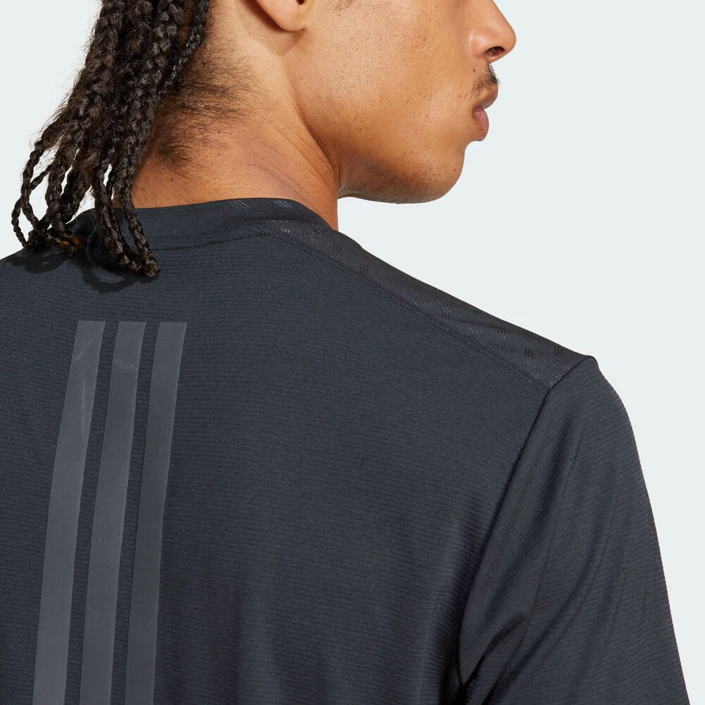 ◆adidas◆ Power 3S Tea JI8215 adidas Power 3-Stripes Tee - Black | Free Shipping with