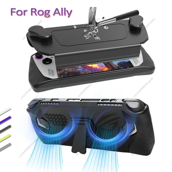 Upgraded Case Cover For ASUS ROG Ally Console,Hard Removable Protective Cover Cooling Sleeve With Bracket Game Accessories New 1
