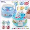 Mini Claw Machine Novelty Capsule Catcher Toy 16 Tiny Stuff Dinosaur Fish Figure Kids Baby Hand Eye Coordination Game Puzzle Toy 1