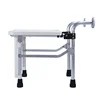 Innovative Wall-Mounted Bathroom Chair, Aluminum Alloy Foldable Seat, Pregnant Squatting Commode, Adult Upgrade, Wall-Mount Seat 3