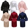 104711-76c723.png Robe de mariée d'équipe de fête de mariage, sans lettres, Kimono, pyjama en Satin, peignoir uni de demoiselle d'honneur, SP088