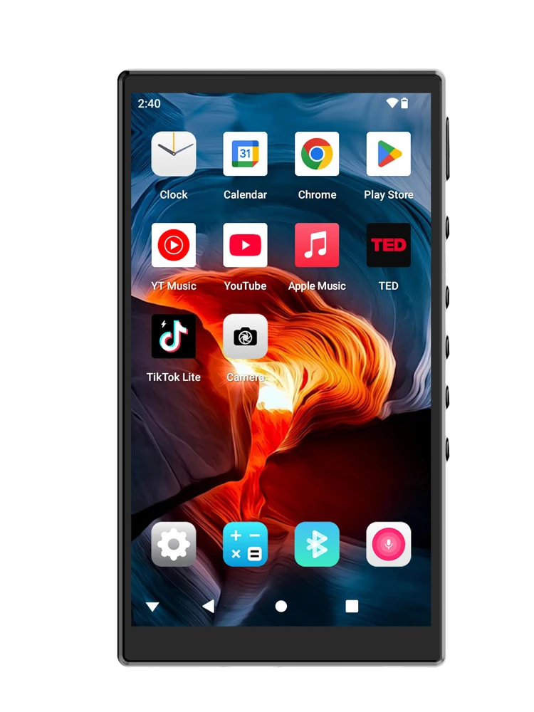 Fanvace 96GB Android 13 MP3プレーヤー 5インチ ブラック