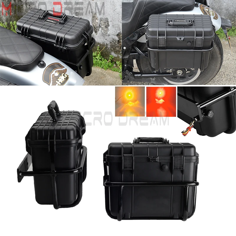 

Сумка-чехол для телефона с креплением на заднюю панель для Harley M8 Softail 2018-22, светодиодный сигнал поворота, стоп-сигнал, стоп-сигнал, мигалка, задсветильник