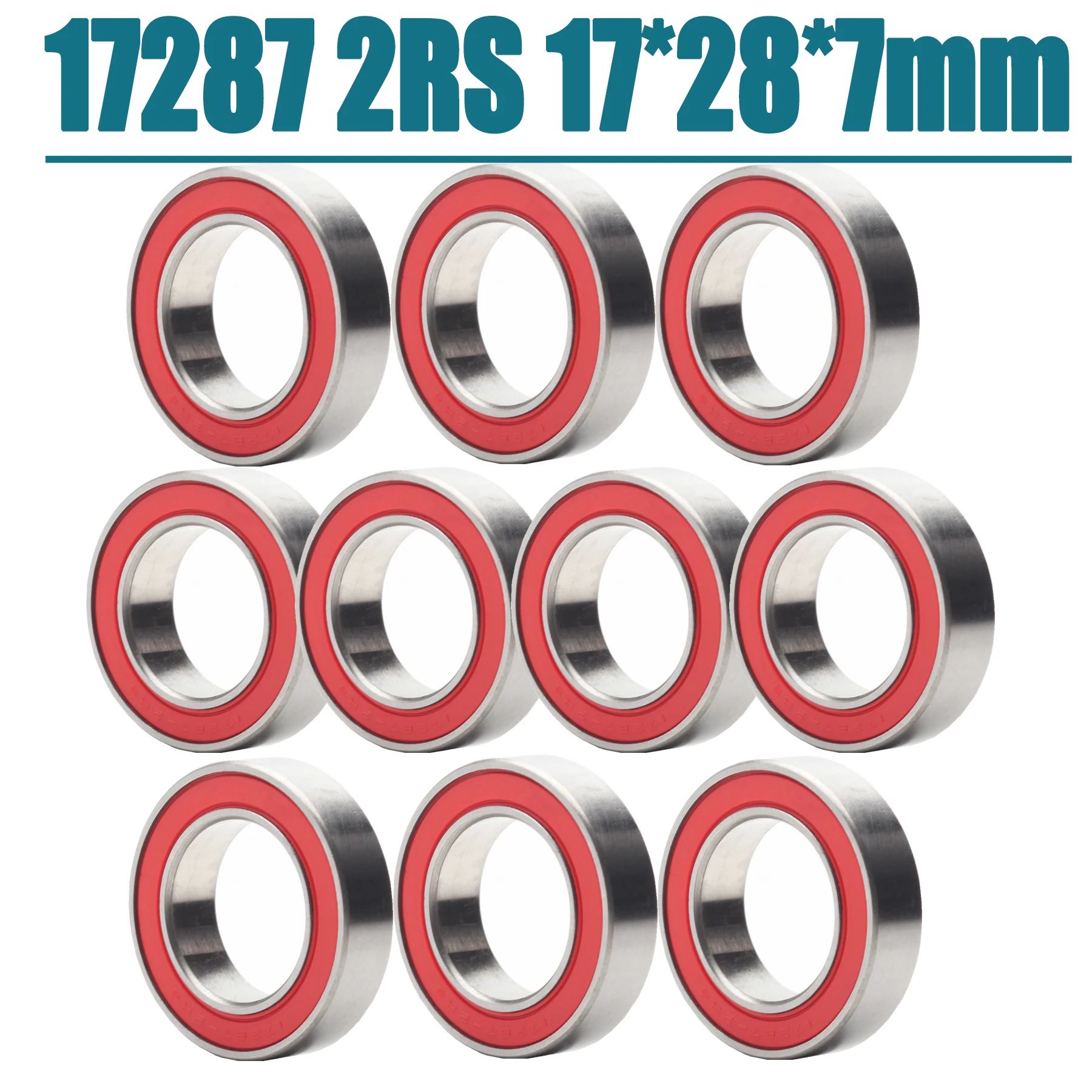 17287 2RS Non-standard Ball Bearings 17*28*7 mm 17287RS Bearing