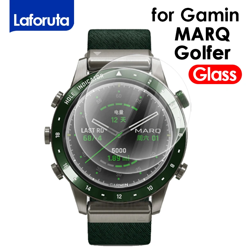Vetro Temperato Per Garmin Marq Golfer Screen Protector Per Garmin Marq Golfer Forerunner 45 55 235 265 745 965 Pellicola Protettiva
