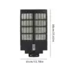 Solar Light Easy to Install Outdoor Garden Light for Path Parking Lot Yard 6