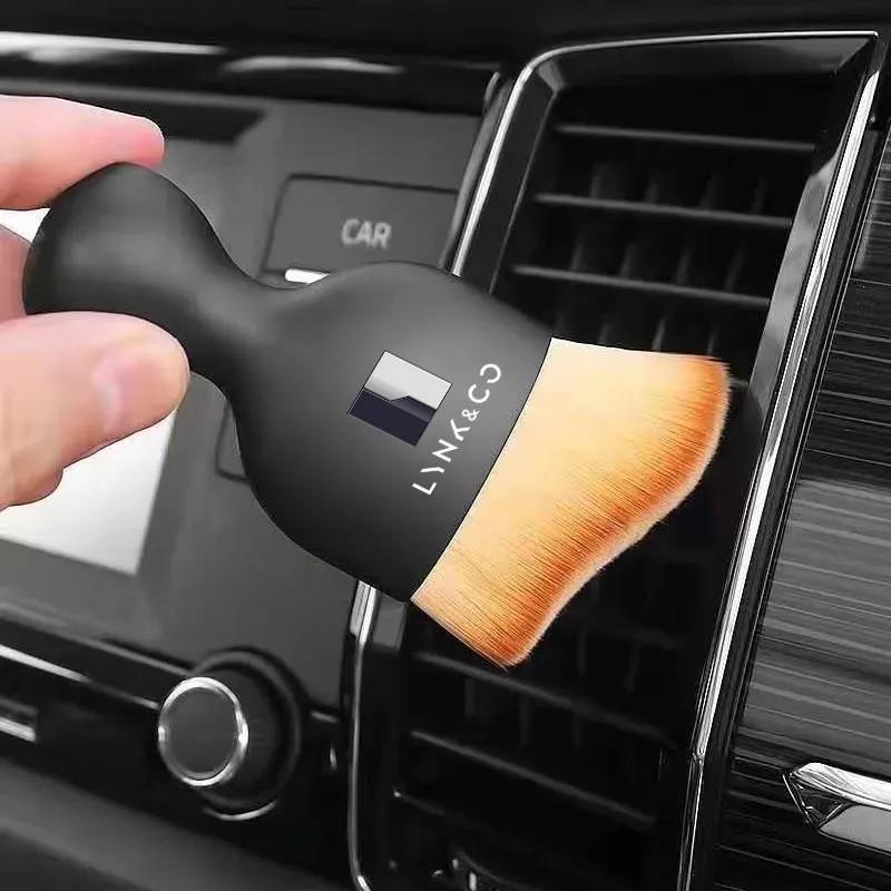 

for Lynk co 01 05 03 09 02 04 06 07 08 Car Conditioner Air Outlet Crevice Dust Removal Cleaning Microfiber Soft Brush Car Tool