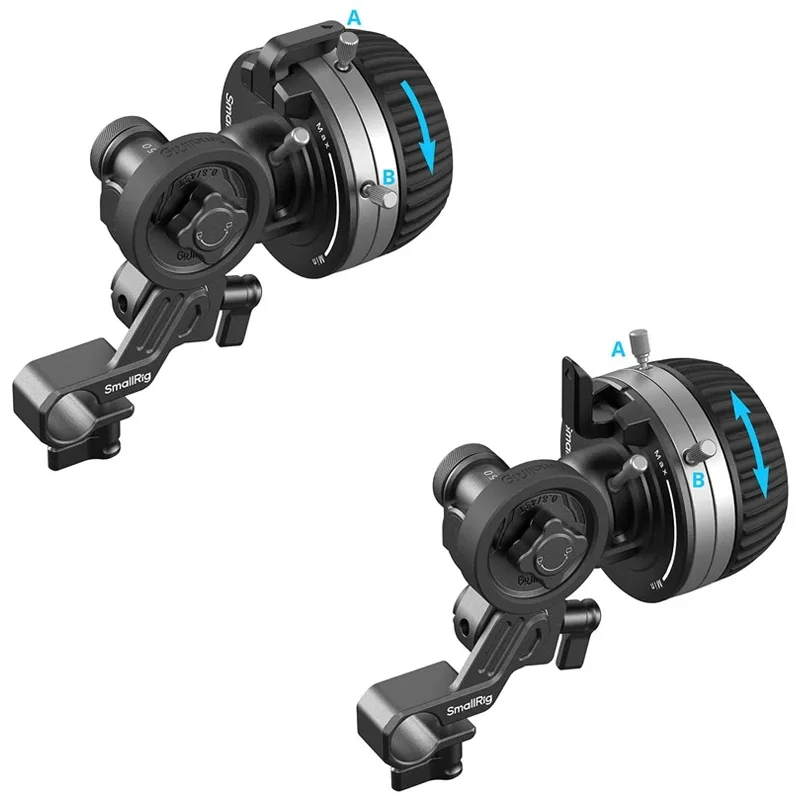 SmallRig Follow Focus F50 with A/B Stops for Cinema Camera DSLR / Mirrorless Cam