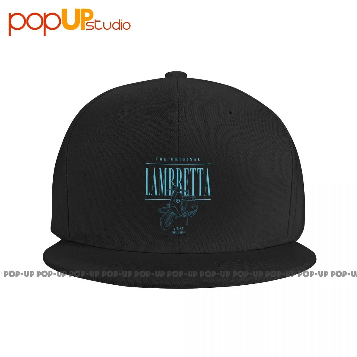 Pop Lambretta Artwork Scooter Retro Mod Carnaby Casual Snapback Cap Vintage Vendita Calda Berretti Da Baseball