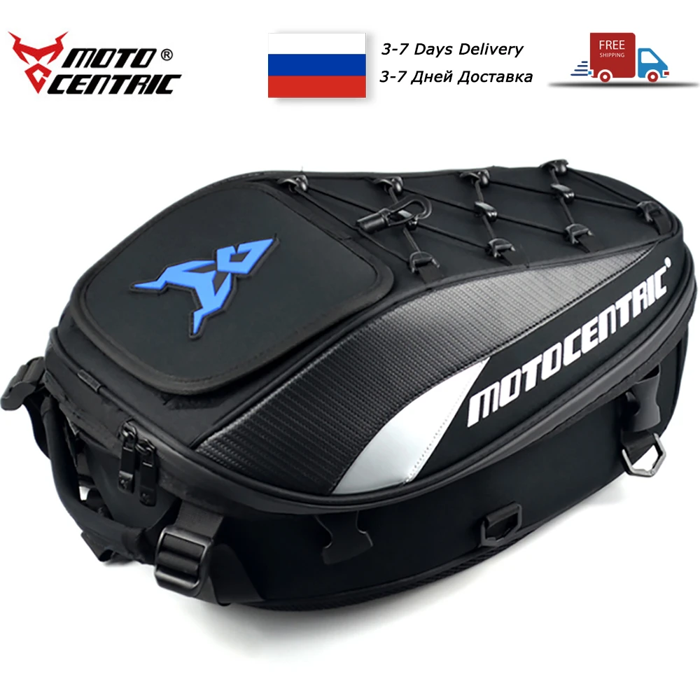 New Waterproof Motorcycle Tail Bag Multifunctional Durable Rear