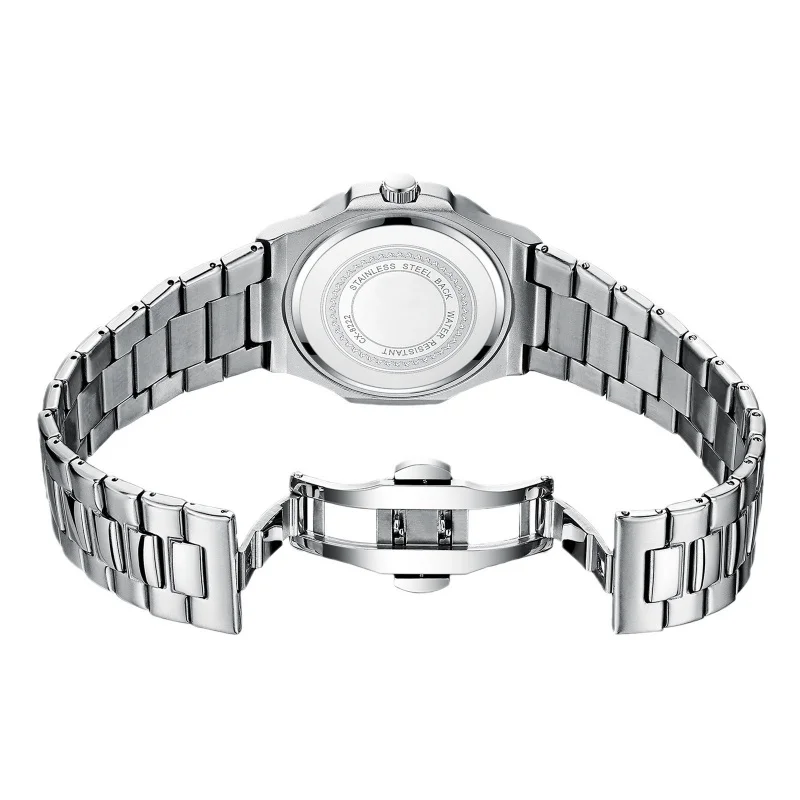 【チェケラプランツ】ロレックス 純正BOX 8個セット CHENXI 8222 Men's Quartz Watch Luxury Stainless Steel