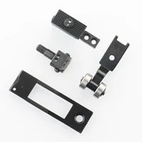 BROTHER Double Needle Sewing Machine Gauge Set Needle Plate Feed Dog Presser Foot Needle Clamp Template Gauge Set 2