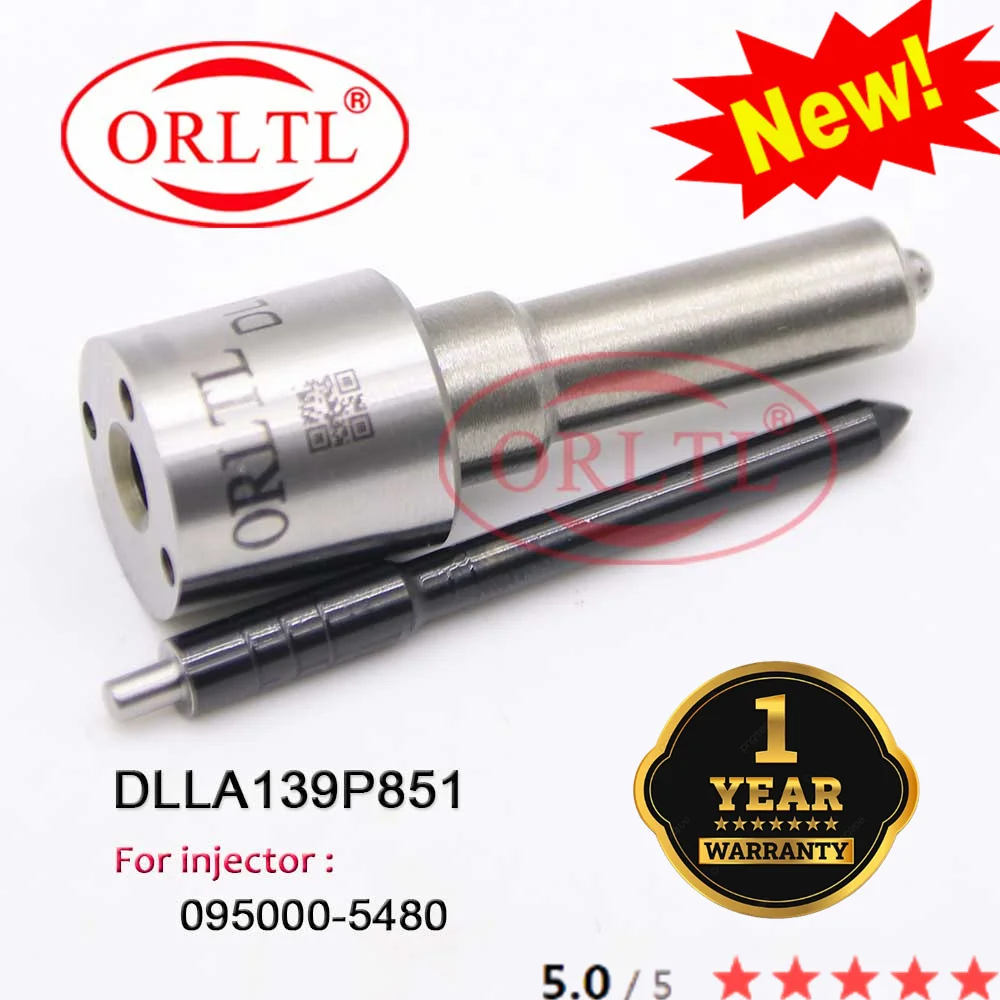 

ORLTL DLLA139P851 новая Топливная форсунка DLLA 139P 851 форсунка дизельного инжектора для 095000-5480 RE520240 RE520333